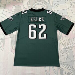 Philadelphia Eagles NFL No. 62 KELCE Green Jersey